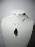 Black Onyx Pendant Wire Wrapped .925 Sterling Silver