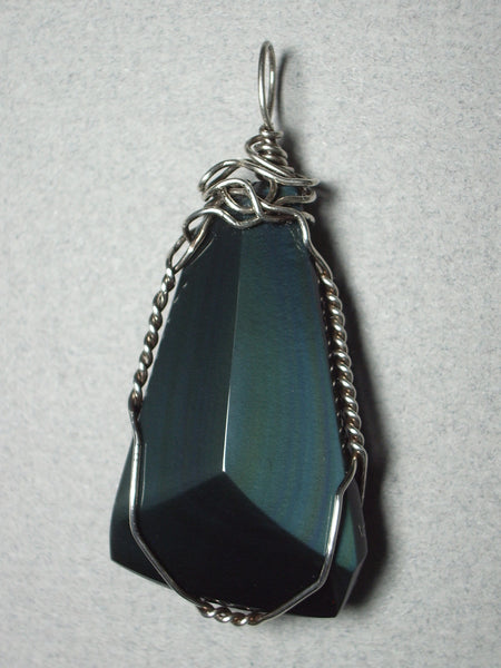 2024 Rainbow Obsidian, 14kGF wire