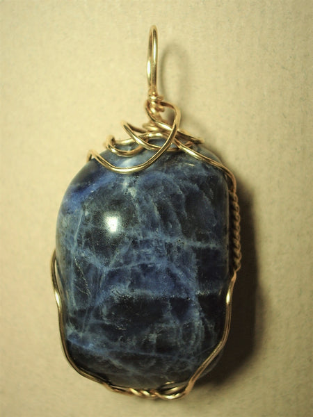 Natural Stone Pendant outlet (14K Gold Filled) (Eudialyte) (Stone) (Wire Wrap) (Wire Wrapped) (Hand Wrap) (Hand Wrapped)