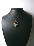 Agate Bead Pendant Wire Wrapped 14/20 Gold Filled display - Jemel