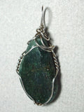 Aventurine Pendant Wire Wrapped .925 Sterling Silver