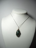 Aventurine Pendant Wire Wrapped .925 Sterling Silver display - Jemel