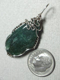 Aventurine Pendant Wire Wrapped .925 Sterling Silver