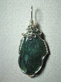 Aventurine Pendant Wire Wrapped .925 Sterling Silver - Jemel