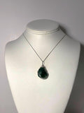 Aventurine Pendant Wire Wrapped .925 Sterling Silver