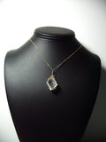 Calcite Crystal Pendant Wire Wrapped in 14k/20 Gold Filled Round Wire display - Jemel