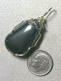 Hematite Pendant Wire Wrapped .925 Sterling Silver - Jemel