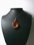 Mookaite Jasper Pendant Wire Wrapped 14/20 Gold Filled display - Jemel