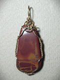 Noreena Jasper Pendant Wire Wrapped 14/20 Gold Filled