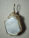 Moonstone Pendant Wire Wrapped 14/20 Gold Filled - Jemel