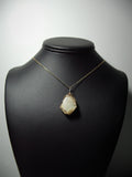 Moonstone Pendant Wire Wrapped 14/20 Gold Filled display - Jemel 
