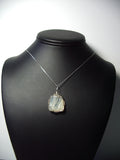 Moonstone Pendant Wire Wrapped .925 Sterling Silver display - Jemel