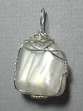 Moonstone Pendant Wire Wrapped .925 Sterling Silver - Jemel