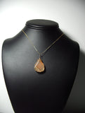 Banded Opal Pendant Wire Wrapped 14/20 Gold Filled display - Jemel