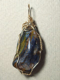 Pietersite Pendant Wire Wrapped 14/20 Gold Filled - Jemel