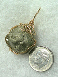 Pyrite Nugget Pendant Wire Wrapped 14/20 Gold Filled