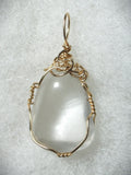 Clear Quartz Pendant Wire Wrapped 14/20 Gold Filled