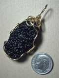 Tektite Pendant Wire Wrapped 14/20 Gold Filled