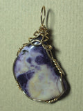 Tiffany Stone Pendant Wire Wrapped 14/20 Gold Filled