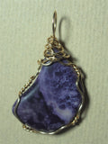 Tiffany Stone Pendant Wire Wrapped 14/20 Gold Filled - Jemel
