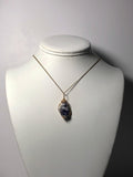 Tiffany Stone Pendant Wire Wrapped 14/20 Gold Filled display - Jemel