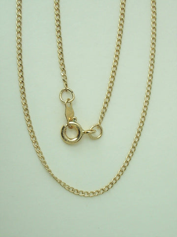 Loren Stewart Flat Curb Chain Necklace – saintbernard.com