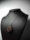 Andalusite Pendant Wire Wrapped .925 Sterling Silver - Jemel