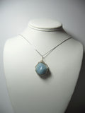Aquamarine Pendant Wire Wrapped .925 Sterling Silver - Jemel