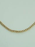 Gold-Filled Flat Curb Chain 18” 1.3mm - Jemel