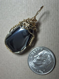 Hematite Pendant Wire Wrapped 14/20 Gold Filled - Jemel