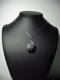 Larvikite Pendant Wire Wrapped .925 Sterling Silver display - Jemel