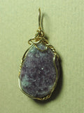 Lepidolite Pendant Wire Wrapped 14/20 Gold Filled - Jemel
