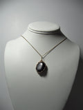 Magnetite Pendant Wire Wrapped 14/20 Gold Filled display - Jemel