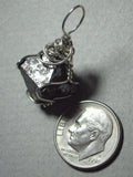 Magnetite Crystal Pendant Wire Wrapped .925 Sterling Silver