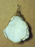 Shell Pendant, Weathered Murex Wire Wrapped 14K Gold Filled - Jemel