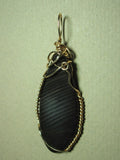Contour Onyx Pendant Wire Wrapped 14/20 Gold Filled