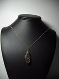 Boulder Opal Pendant Wire Wrapped 14/20 Gold Filled display - Jemel
