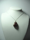 Jaspilite Pendant Wire Wrapped .925 Sterling Silver display - Jemel